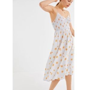 Urban outfitters Smocked midi dress